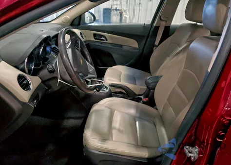 2012 Chevrolet Cruze Lt из США, поврежденный, VIN 1G1PG5SC6C7290277